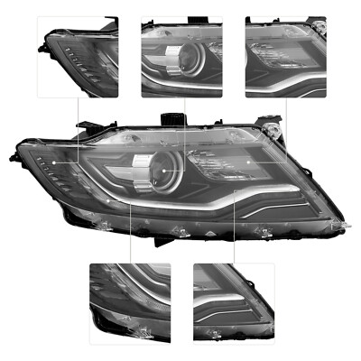 For 2016-2018 LINCOLN MKX Xenon/HID Headlight RH Right Passenger Side Headlamp