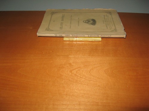 1860 Atlantic Monthly Longfellow's The Children's Hour, Emerson's Culture, ETC. - Picture 2 of 5