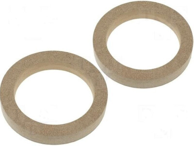 MDF Ring 13cm / 130mm - 18mm Lautsprecher Holzring Montagering Adapterring