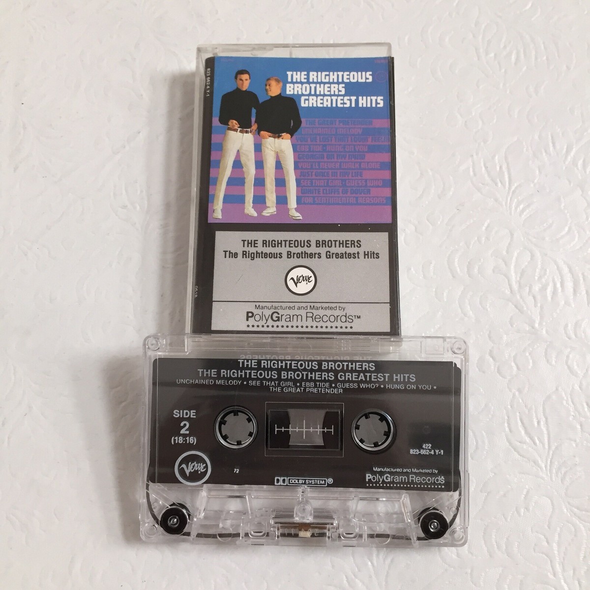 洋楽 righteous all that is left the mix tape The Righteous Brothers Greatest Hits - Cassette Tape 823 662-4 Y-1