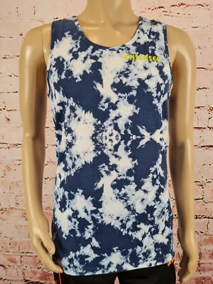 Chiemsee Jungen Tanktop Tank Top Shirt Batik Marine/Weiß Größe 128/134-176/182