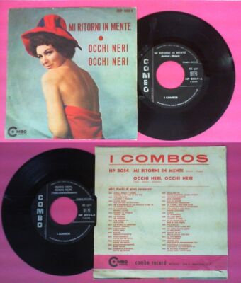 LP 45 7'' I COMBOS Ich komme wieder in den Sinn Schwarze Augen Schwarze Augen Italien no cd mc dvd