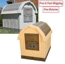 asl solutions insulated dog house palace dp20