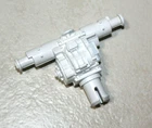 1985 Vintage Hasbro GI Joe SNOW CAT Parts ~ Missile Launcher Base Halves