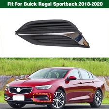 Left Front Bumper Fog Light Cover Grille Trim For Buick Regal Sportback 18-20
