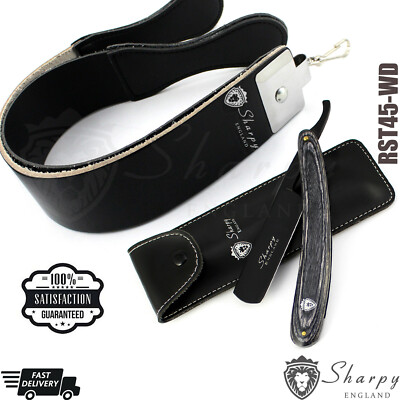 NEU BARBER`S SALON STRAIGHT CUT HALS RASUR RASIERER SCHÄRFEN GÜRTEL GESCHENK