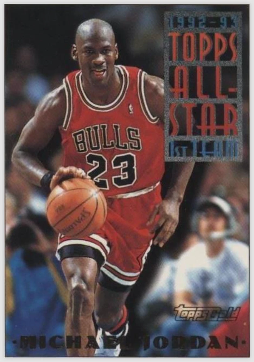 Michael Jordan trading card