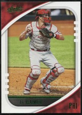 2021 Panini Absolute J.T. REALMUTO BASE SET GREEN FOIL Parallel Card #59