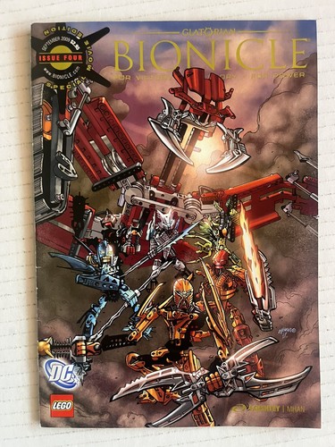 Lego Bionicle Glatorian #2, 3, 4. DC, 2009. Avg. VF+. Fast Shipping. - Picture 14 of 19