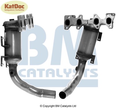   Katalysator Fiat 500/Panda, Ford Ka 2, Lancia Ypsilon, 1.2, 51kW, Euro 6