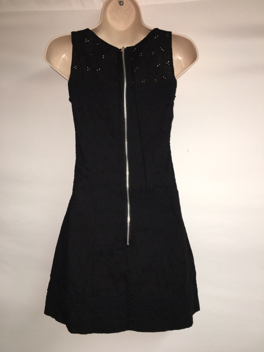 alyn paige black dress Alyn Paige Vintage Y2K Asymmetric Fringe Hem