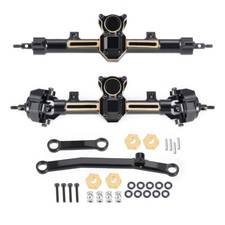 Brass Front or Rear Axle Set for 1/24 RC Craw...