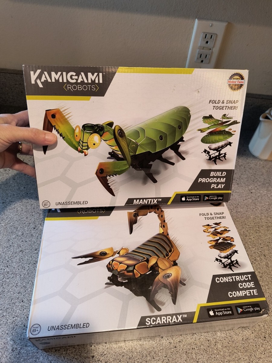 Praying Mantis Kamigami Robots Amazon Nintendo Switch OLED White