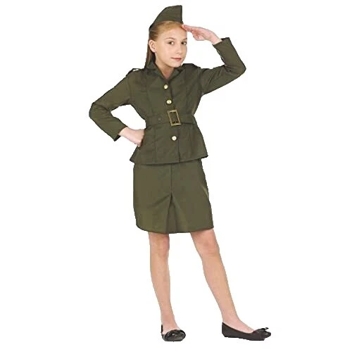 Disfraces militar Traje completo para Niñas