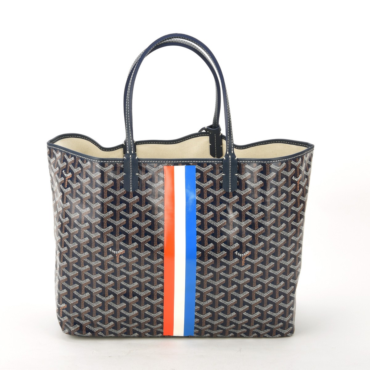 GOYARD サン・ルイGM バッグ 11カラー Goyard Saint Louis PM Tote Shoulder Bag Hand Paint Blue