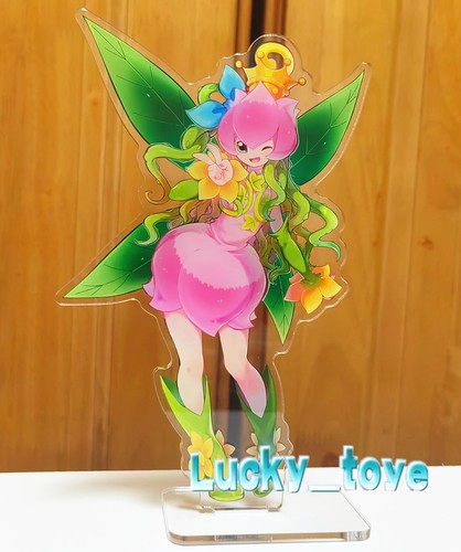15cm Digimon Adventure Lilymon Acrylic Stand Figure Toy Table Display Model - Picture 5 of 5