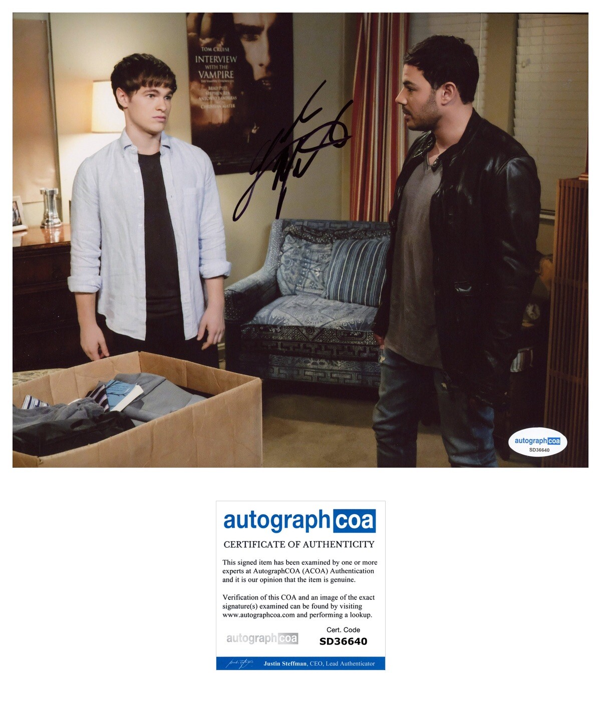 Graham Rustay Graham Patrick Martin ‘Major Crimes’ Signed 8x10 Photo ‘Rusty Beck ...