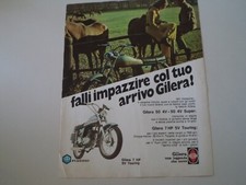 advertising Pubblicità 1973 MOTO GILERA 50 7HP 5V TOURING