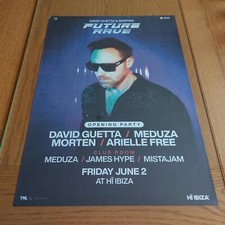 FUTURE RAVE DAVID GUETTA @ HI IBIZA 2023 - IBIZA CLUB POSTERS - DJ HOUSE MUSIC