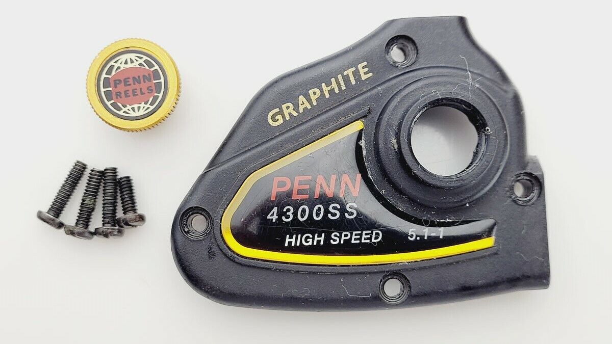 Penn 4300SS Spinfisher Side and Bearing Cover w/ Screws Reel Parts Kit  [A43-21]