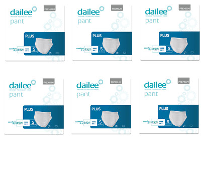 6x15 Dailee Pant Premium Plus S Inkontinenz Windeln Einweghose