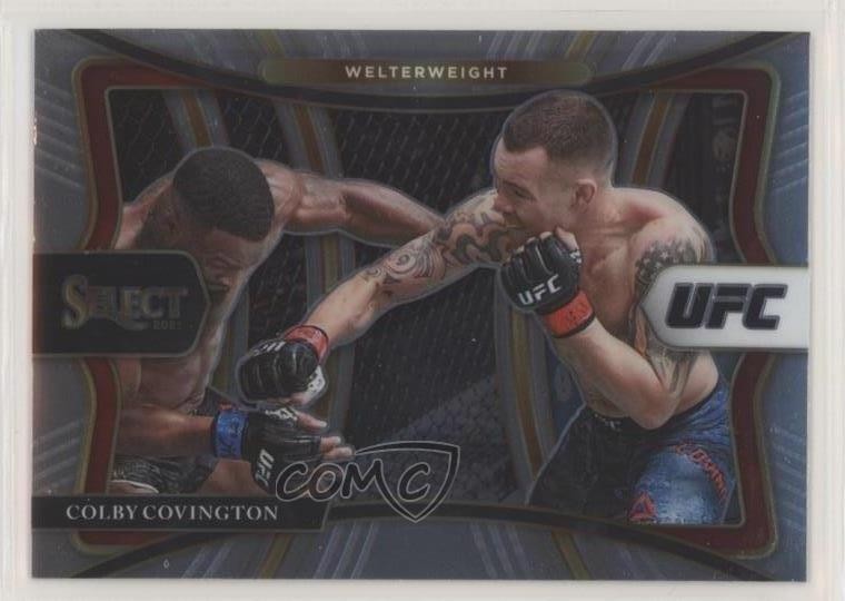 2021 Panini Select UFC Premier Level Colby Covington #197 1b9b