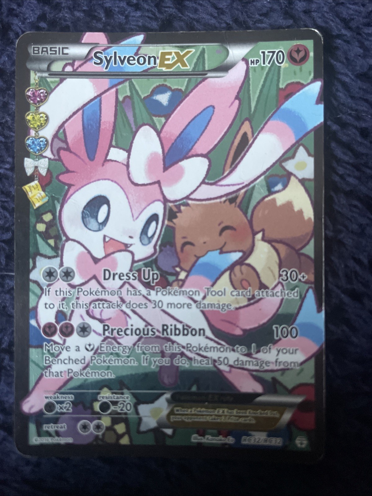 Pokémon Sylveon EX RC32/RC32 XY Generations