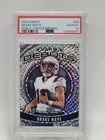 2024 Topps Finest D3 Drake Maye (RC) Finest Debuts Checkerboard Refractor PSA 10