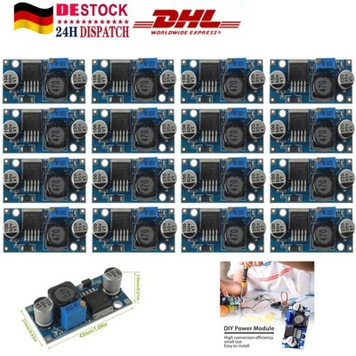 LM2596S DC DC 3A Buck Converter Adjustable Step Down Power Supply Module 16pcs