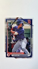 2024 Bowman Prospect Antonio Anderson #BP-20 Boston Red Sox