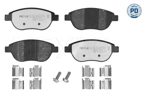 Meyle Bremsbelagsatz, Scheibenbremse 0252360019/PD-image