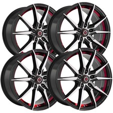 Set Of 4 Drag Concepts R30 17x7.5 5x4.5 40mm Blackred Wheels Rims 17 Inch Set Of 4 Drag Concepts R30 17x7.5 5x4.5 40mm Blackred Wheels Rims 17 Inch