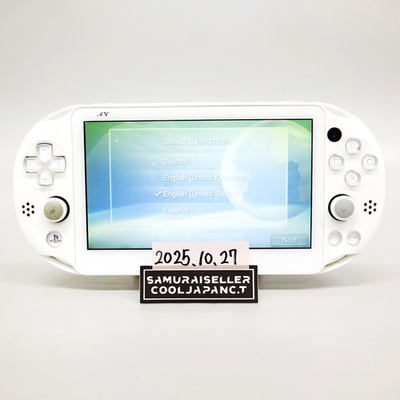 Sony Playstation PS Vita White PCH-2000 ZA12 Wi-Fi Model Console