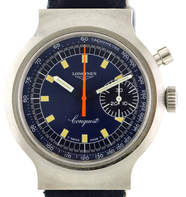Longines Conquest Olympic Games Munich Ref. 8614, Herren- Chronograph, 1972