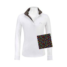 R.J. Classics Maddie Junior Girls Show Shirt 37.5 Technology - Ombre Hearts