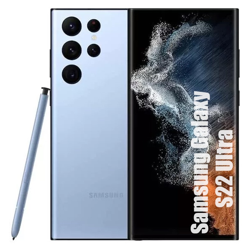 Samsung Galaxy S22 Ultra SM-S908B/DS - 256GB - Sky Blue (Unlocked