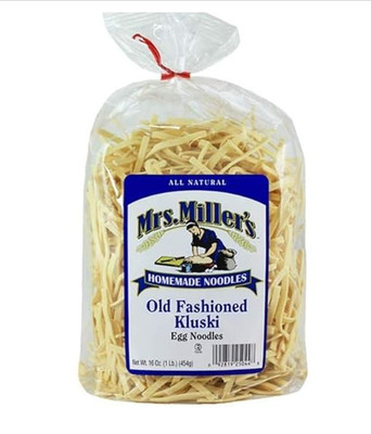 Mrs. Miller's Old Fashioned Kluski Egg Noodles   16 oz Pack