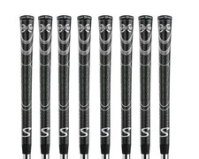 Super Stroke Cross Comfort Golf Grips Black Gray Standard Choose Quantity NEW
