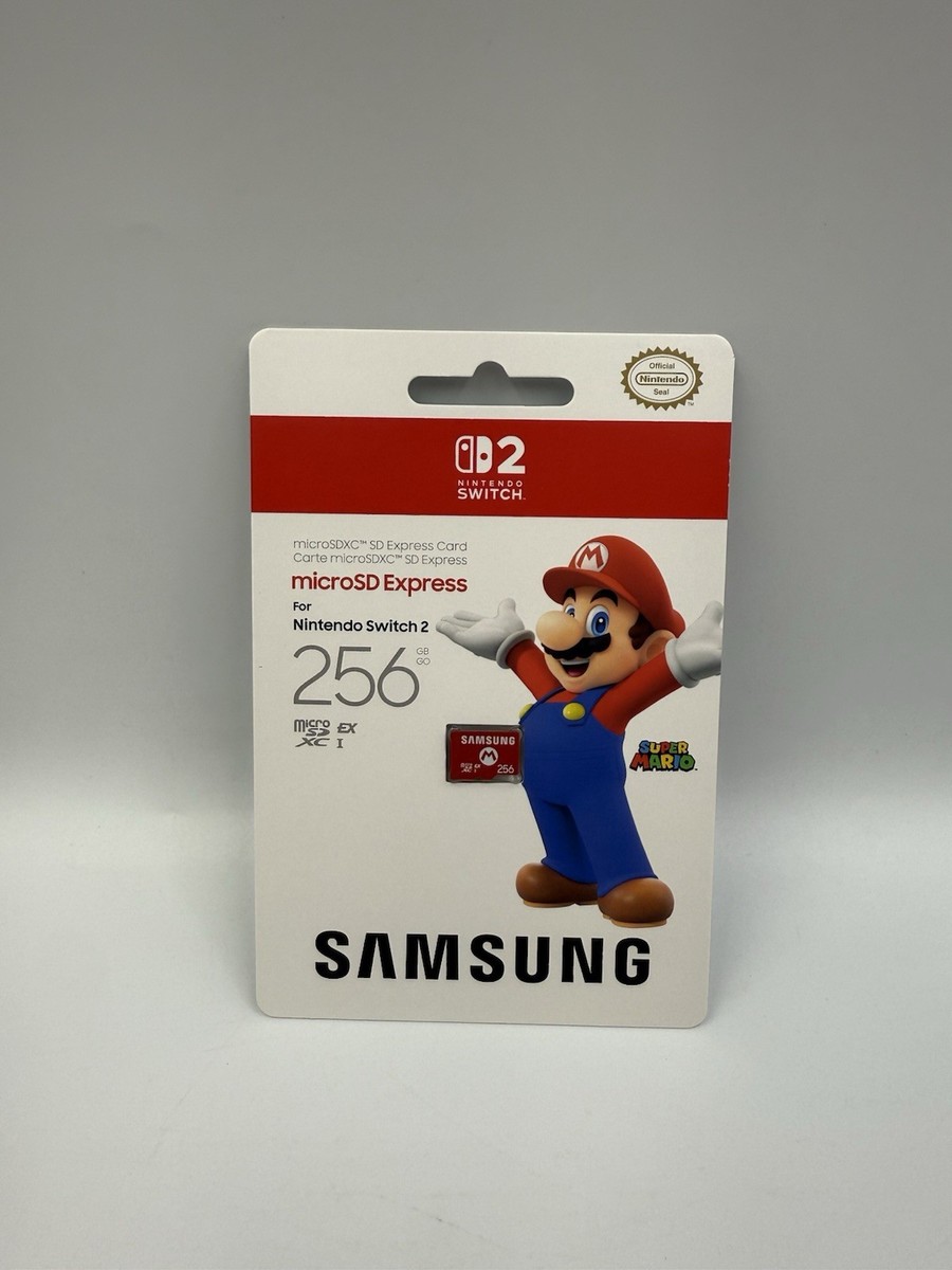 Nintendo Switch 2 micro sd express card 256GB Micro SD fast