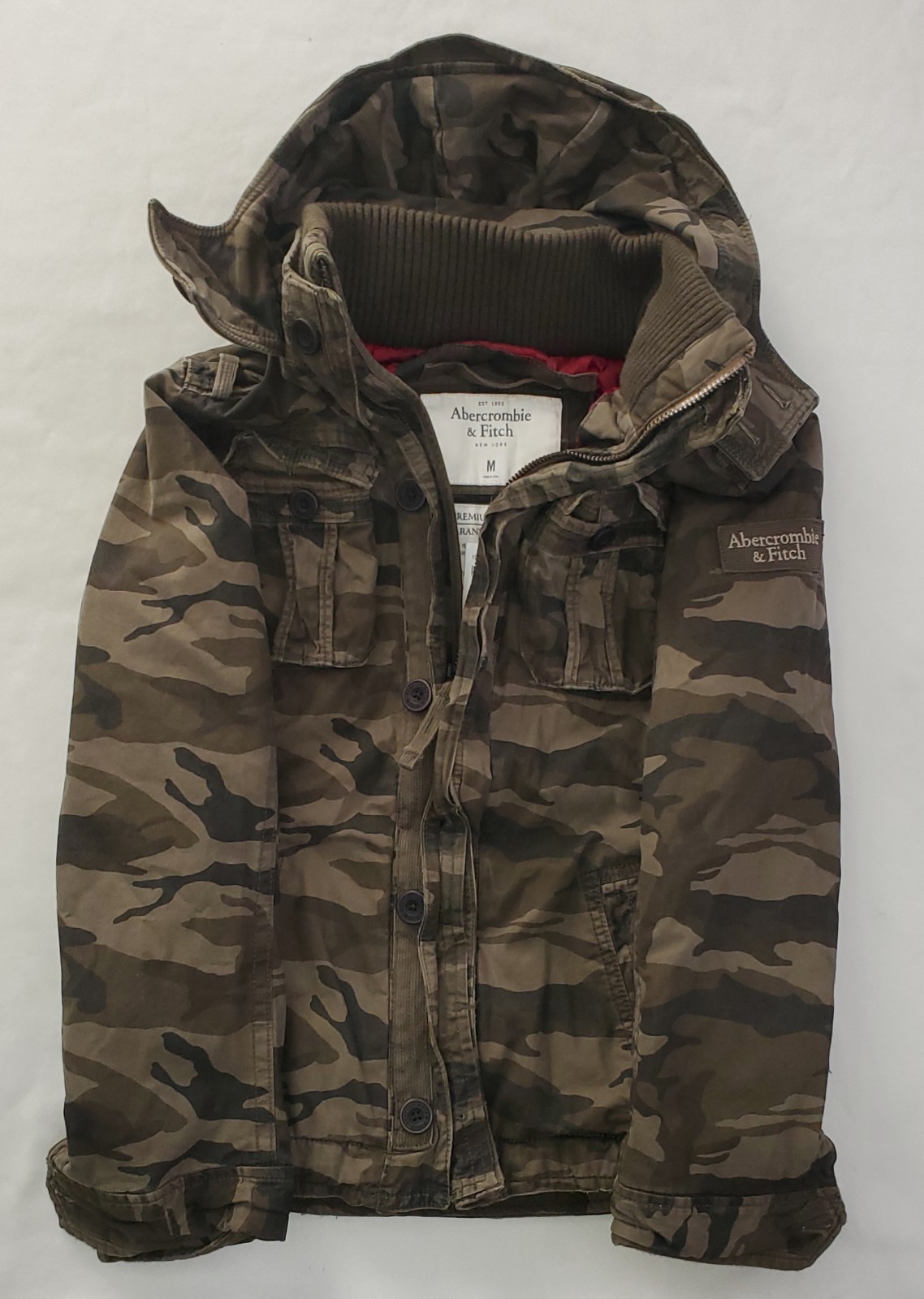 Abercrombie Military jacket size Medium NWT! image 2