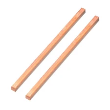 Copper Bar, 1/5"x0.2"x3.9" Pure Copper Strip for Craft Science Class, 2 Pcs
