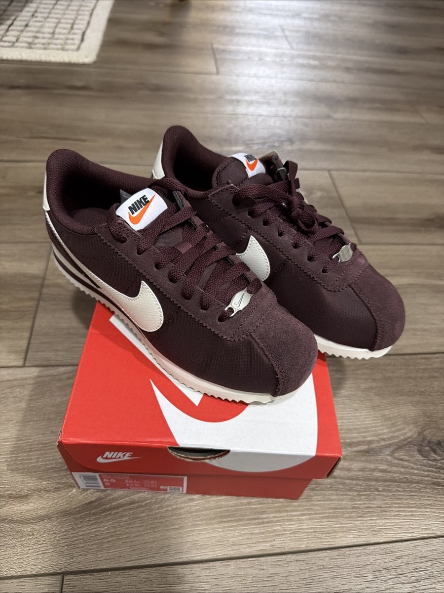 Nike NikeLab Classic Cortez SP Burgundy Stitch Size 6 Nike Cortez Textile Burgundy Crush Sail (Women main image 4