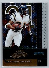 2002 Playoff Absolute Memorabilia Football #85 LaDainian Tomlinson - Chargers