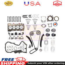 Engine Overhaul Rebuild Kit Valves For Vw Audi 1.4 Tsi Cavd Cthd Blg Bmy Ea111