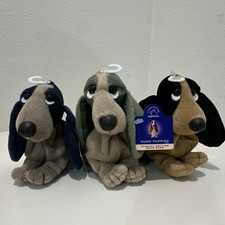 Applause Hush Puppies Special Edition Bean Bag Plush Dogs Lot of 3 w/ Tags