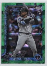 2025 Topps Chrome Update Sapphire Edition Green 33/99 Victor Mesa Jr #USC4 13ql