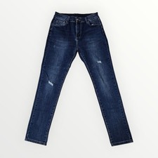 Jeans Da Donna Blu Con Strappi Taglia M 44 