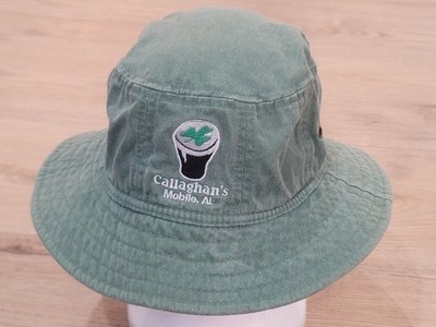 Callaghan's Mobile AL Green Bucket Hat Cap Small by Authrntic Pigment
