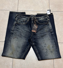 PRPS Barracuda Relaxed Fit Indigo Distressed Jeans Mens Size 32 X 34 NEW  248