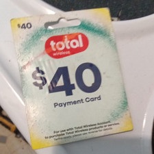Total wireless payment card